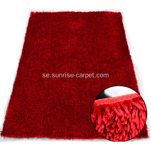 Chenille Matt Microfiber &amp; Polyester Rug